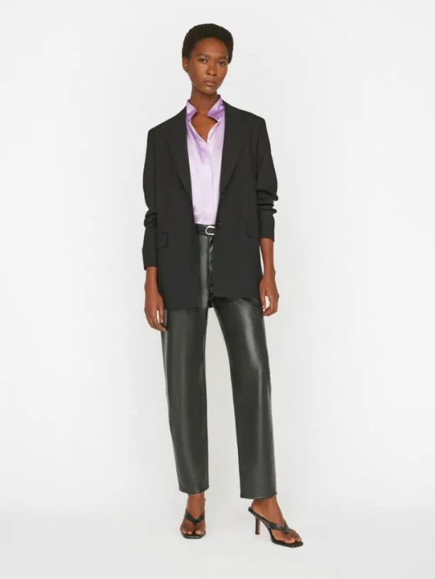Frame Gillian Top In Lilac Lilac Women Tops and Blouses Frame Gillian Top In Lilac Lilac Women Tops and Blouses