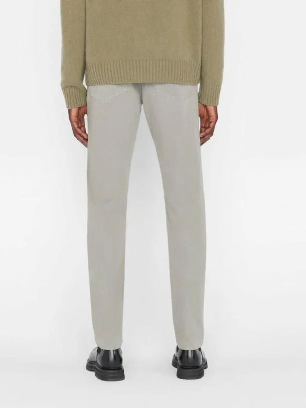 Frame L039Homme Slim Brushed Twill In Grey Green Grey Green Men Pants and Shorts Frame L039Homme Slim Brushed Twill In Grey Green Grey Green Men Pants and Shorts