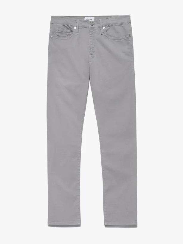 Frame L039Homme Slim Twill In Garage Smoke Grey Garage Smoke Grey Men Pants and Shorts