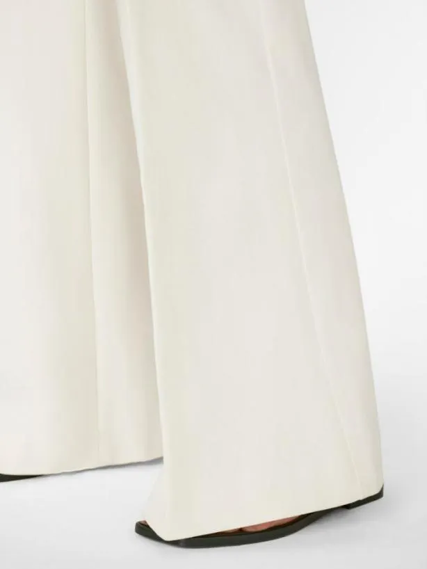 Frame Le Palazzo Trouser In Bone Bone Women Pants Frame Le Palazzo Trouser In Bone Bone Women Pants