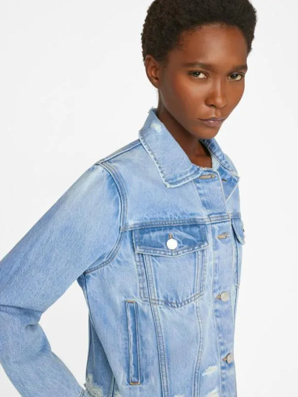 Frame Le Vintage Jacket Raw Hem In Rossum Rips Rossum 2year Rips Women Jackets and Coats Frame Le Vintage Jacket Raw Hem In Rossum Rips Rossum 2year Rips Women Jackets and Coats