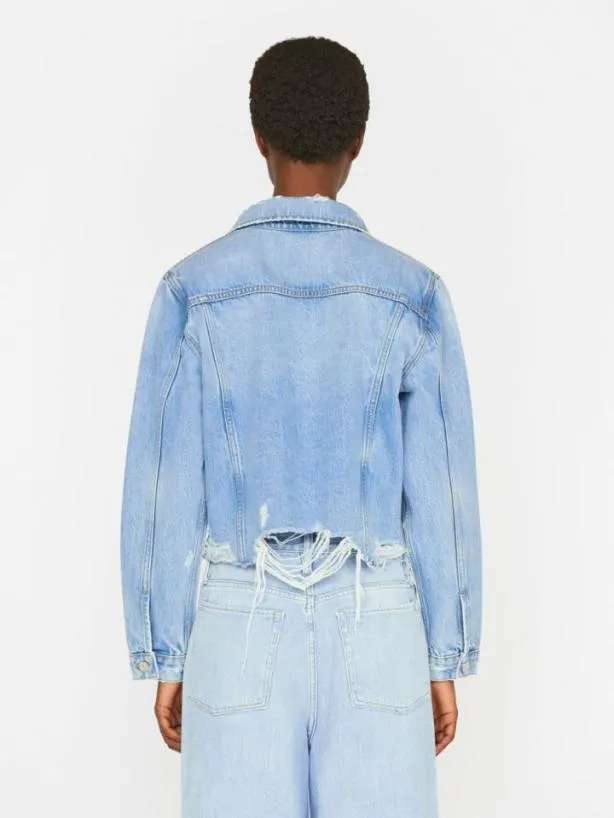 Frame Le Vintage Jacket Raw Hem In Rossum Rips Rossum 2year Rips Women Jackets and Coats Frame Le Vintage Jacket Raw Hem In Rossum Rips Rossum 2year Rips Women Jackets and Coats