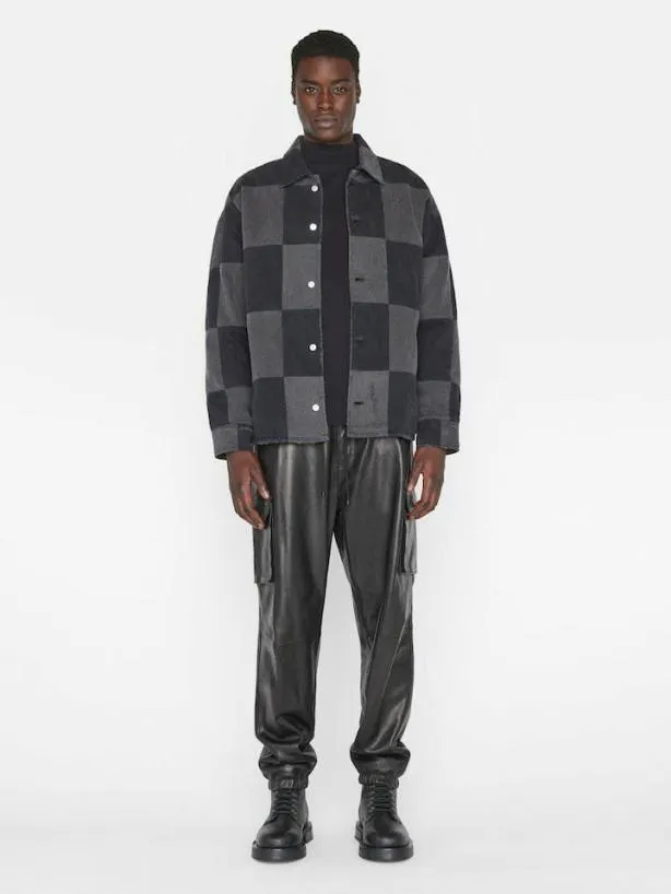 Frame Monochrome Denim Jacket In Washed Noir Monochrome Washed Noir Men Jackets and Coats Frame Monochrome Denim Jacket In Washed Noir Monochrome Washed Noir Men Jackets and Coats