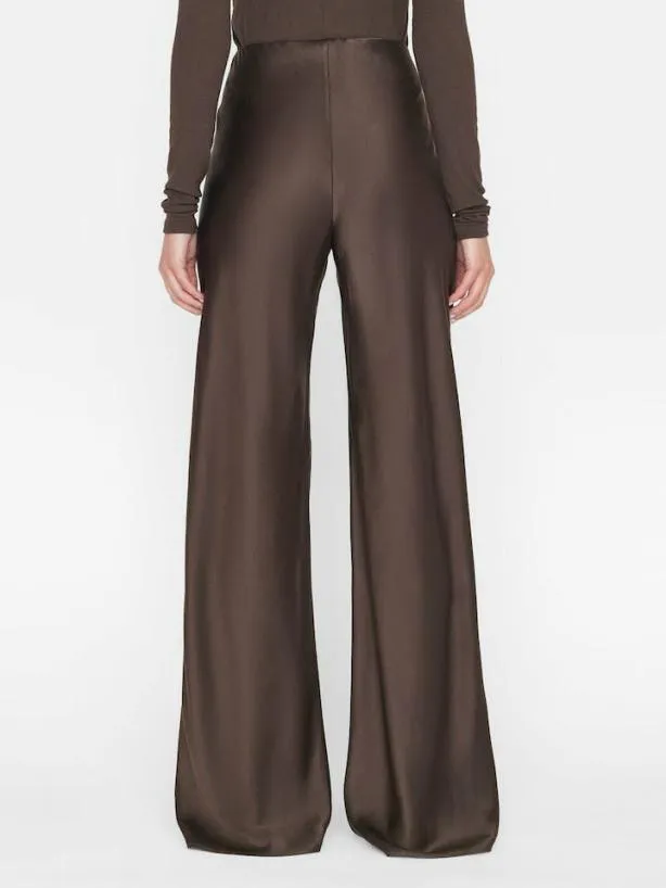 Frame Wide Leg Pull On Pant In Espresso Espresso Women Pants Frame Wide Leg Pull On Pant In Espresso Espresso Women Pants