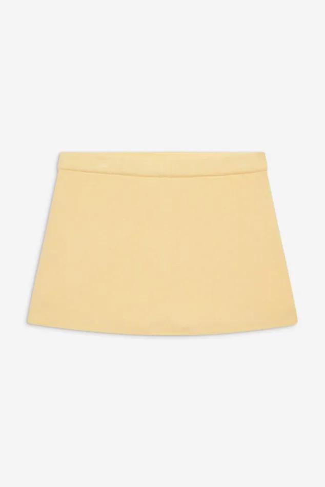 Frankies Bikinis Marialla Mini Skort Vanilla Sugar Women Cloud Knits