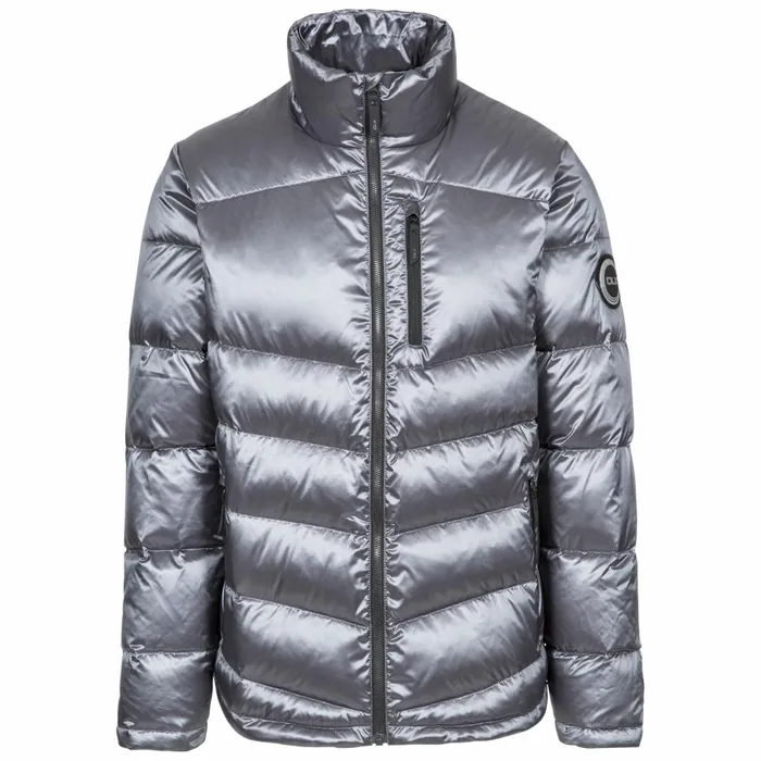 Gene DLX Down Jacket Pewter Men Trespass Down Jackets