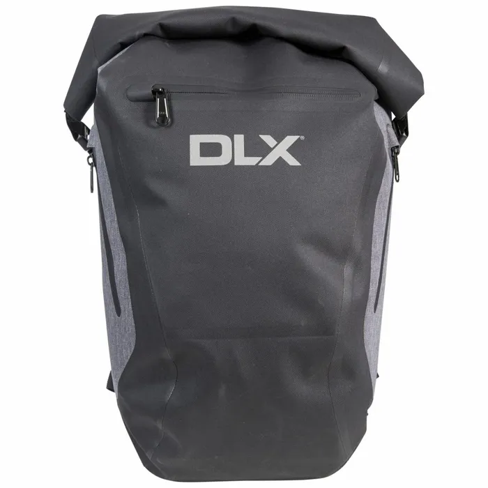 Gentoo DLX 20L Waterproof Roll Top Backpack Black Men Trespass Backpacks