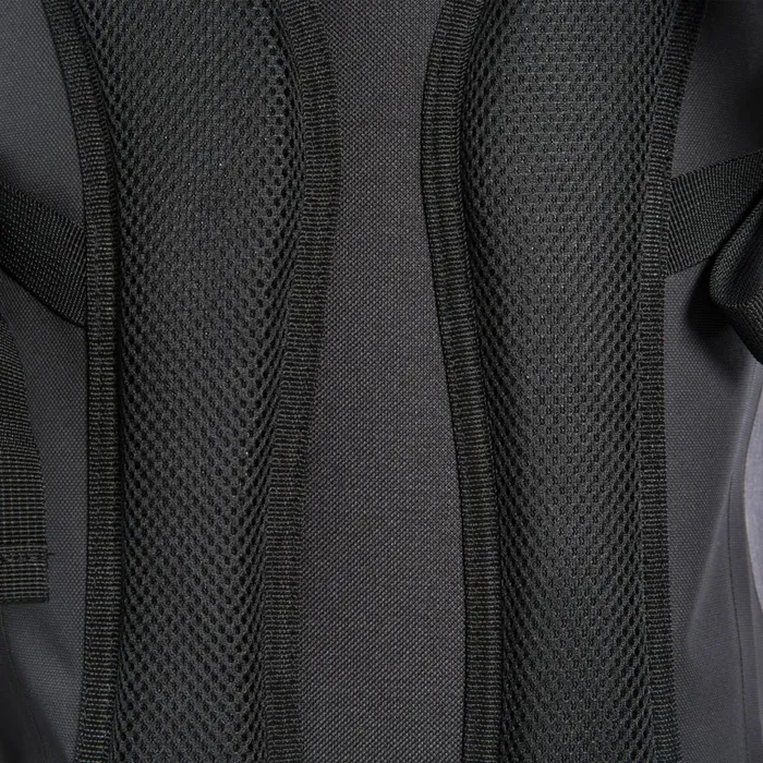 Gentoo DLX 20L Waterproof Roll Top Backpack Black Men Trespass Backpacks