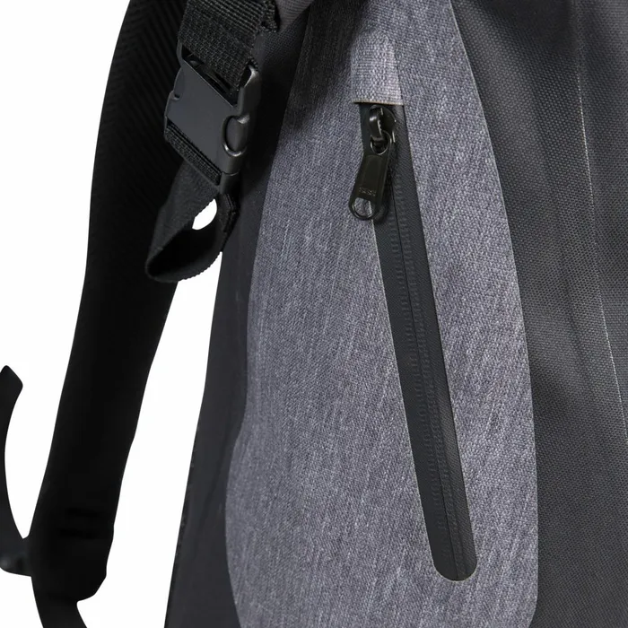 Gentoo DLX 20L Waterproof Roll Top Backpack Black Men Trespass Backpacks