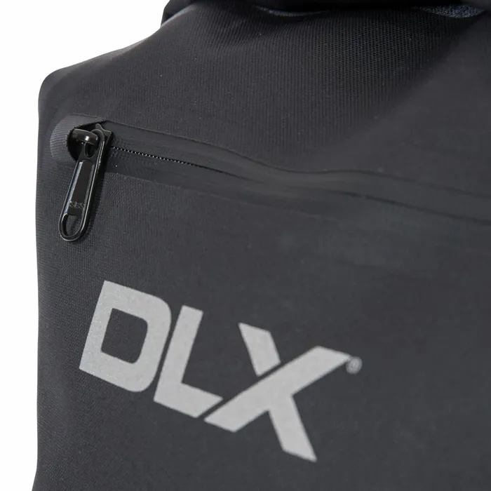 Gentoo DLX 20L Waterproof Roll Top Backpack Black Men Trespass Backpacks