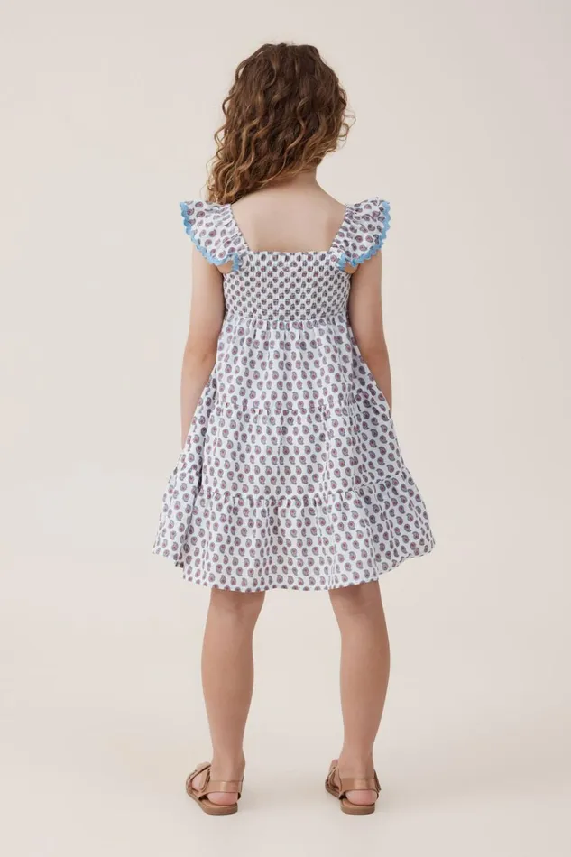 Girls Dresses Cotton On Amy Tiered Dress Vanillaperry Paisley