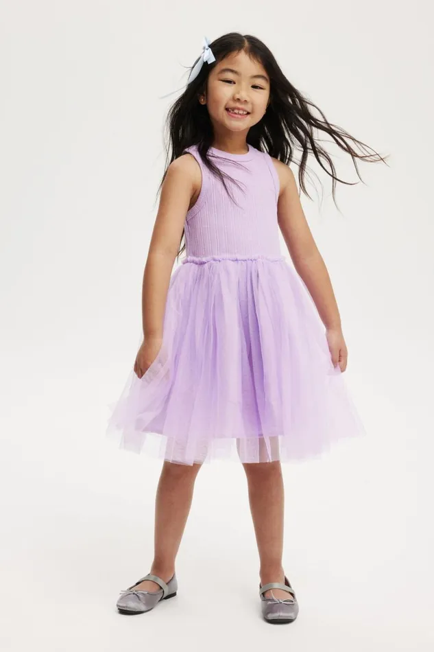 Girls Dresses Cotton On Nova Dress Up Dress Lilac Drop Girls Dresses Cotton On Nova Dress Up Dress Lilac Drop