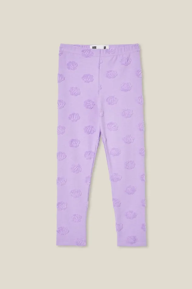 Girls Leggings Pants and Jeans Cotton On Huggie Tights Lilac Dropshells