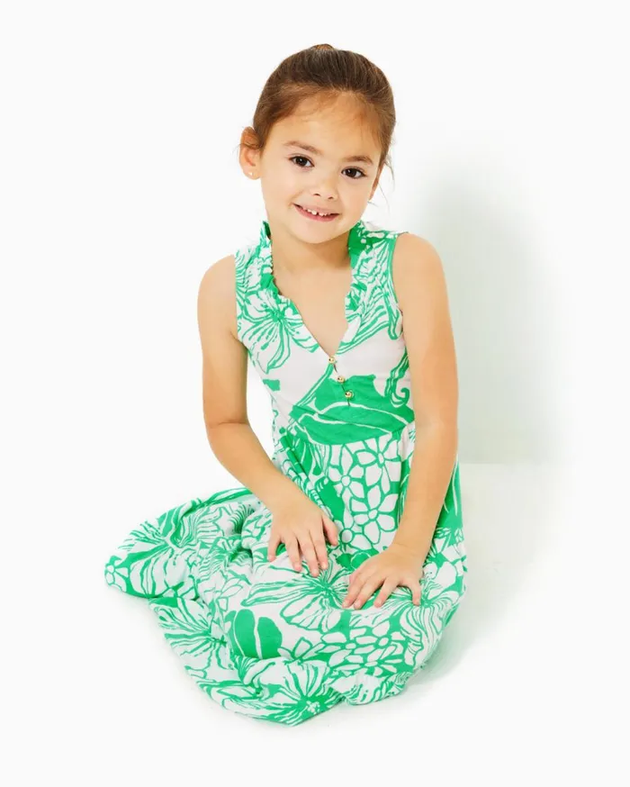 Girls Lilly Pulitzer Girls Dresses and Rompers Girls Mini Malone Maxi Dress Las Olas Aqua Strong Current Sea Girls Lilly Pulitzer Girls Dresses and Rompers Girls Mini Malone Maxi Dress Las Olas Aqua Strong Current Sea