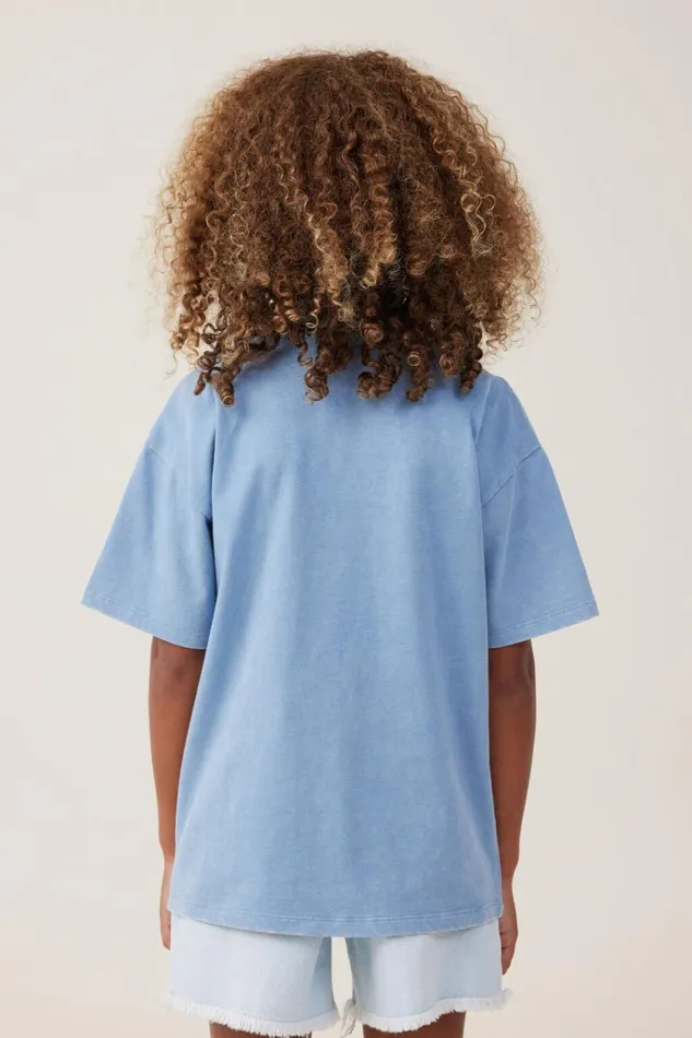 Girls Tops and TShirts Cotton On License Drop Shoulder Short Sleeve Tee Lcn Dis Bambidusty Blue Girls Tops and TShirts Cotton On License Drop Shoulder Short Sleeve Tee Lcn Dis Bambidusty Blue