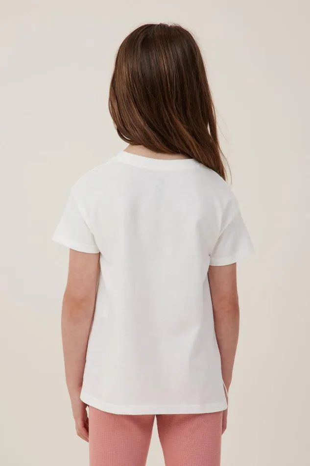 Girls Tops and TShirts Cotton On Poppy Short Sleeve Print Tee Vanillaflower Records Girls Tops and TShirts Cotton On Poppy Short Sleeve Print Tee Vanillaflower Records