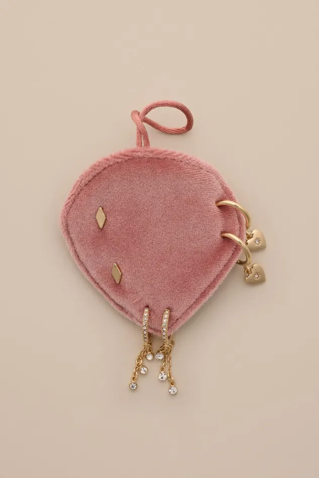 Glam Trio Earring Set Gold Women Lucky Brand Jewelry