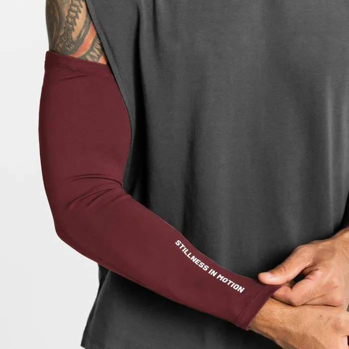 Gloves and Sleeves Men ASRV WarpFlexx Arm Sleeve Crimson Red