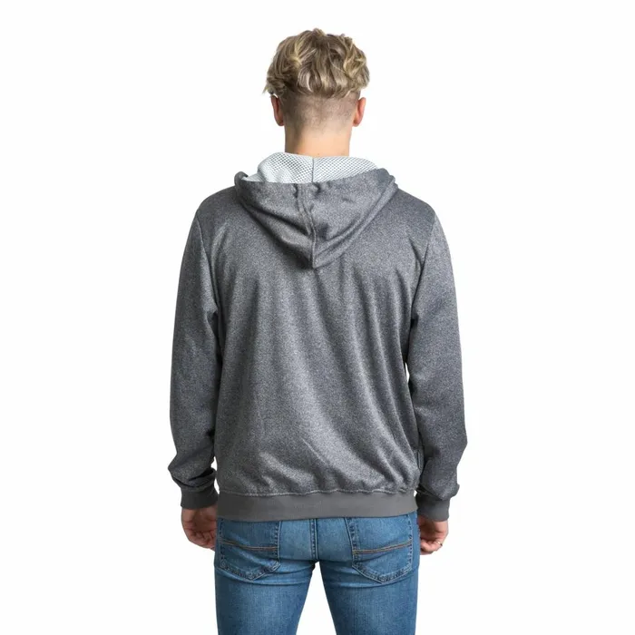 Goodman Fleece Hoodie Smoke Marl Men Trespass Fleeces