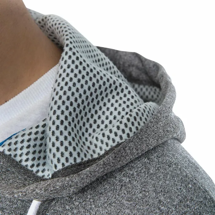 Goodman Fleece Hoodie Smoke Marl Men Trespass Fleeces