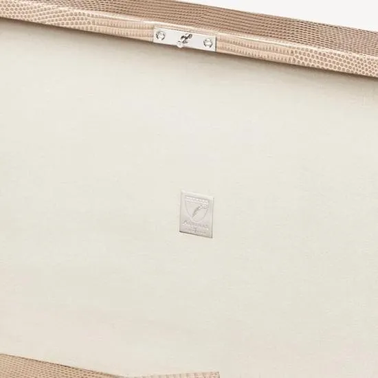Grand Luxe Jewellery Case Latte Lizard Women Aspinal Of London Jewellery Boxes