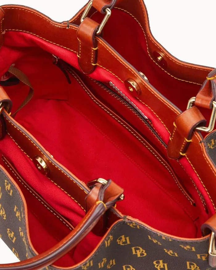 Gretta Brenna Brown Tmoro Women Dooney and Bourke Satchels Gretta Brenna Brown Tmoro Women Dooney and Bourke Satchels