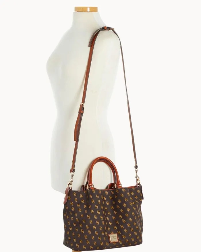 Gretta Brenna Brown Tmoro Women Dooney and Bourke Satchels Gretta Brenna Brown Tmoro Women Dooney and Bourke Satchels