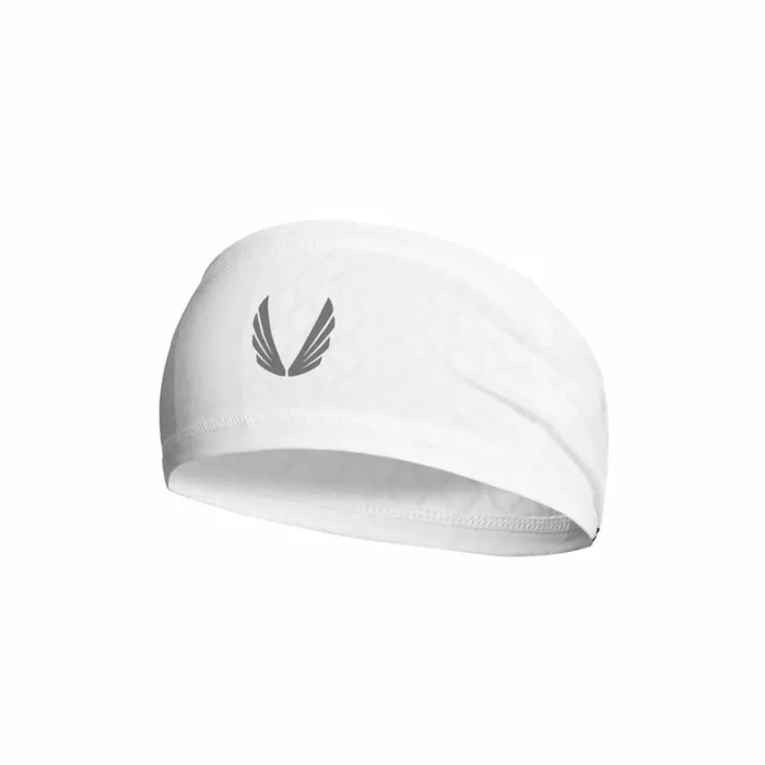 Hats and Headwear Men ASRV ASRV X Outlast Phase Change Headband White 034reflective Wings034