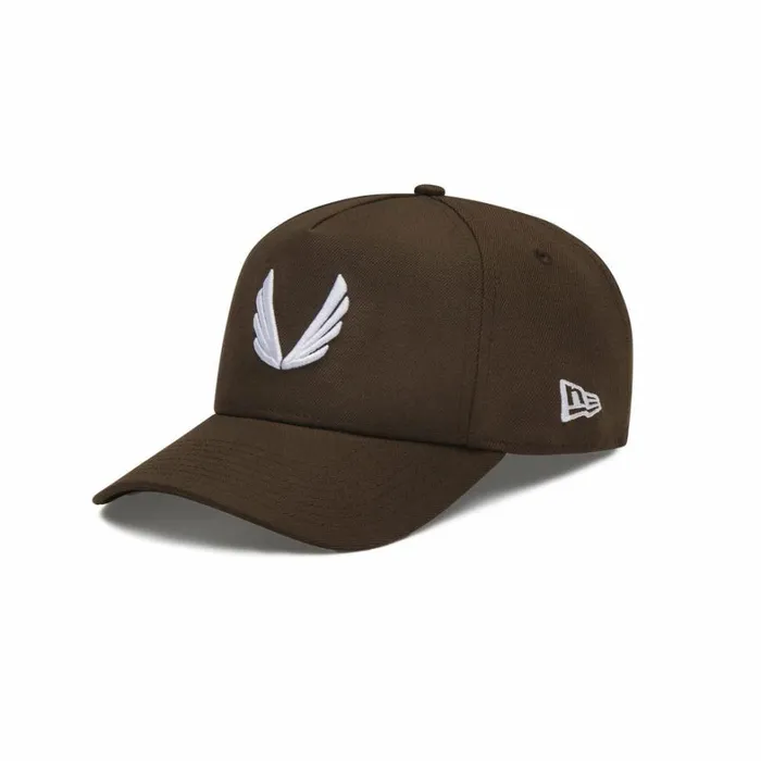 Hats and Headwear Men ASRV New Era 9Forty AFrame Hat Dark Earthwhite