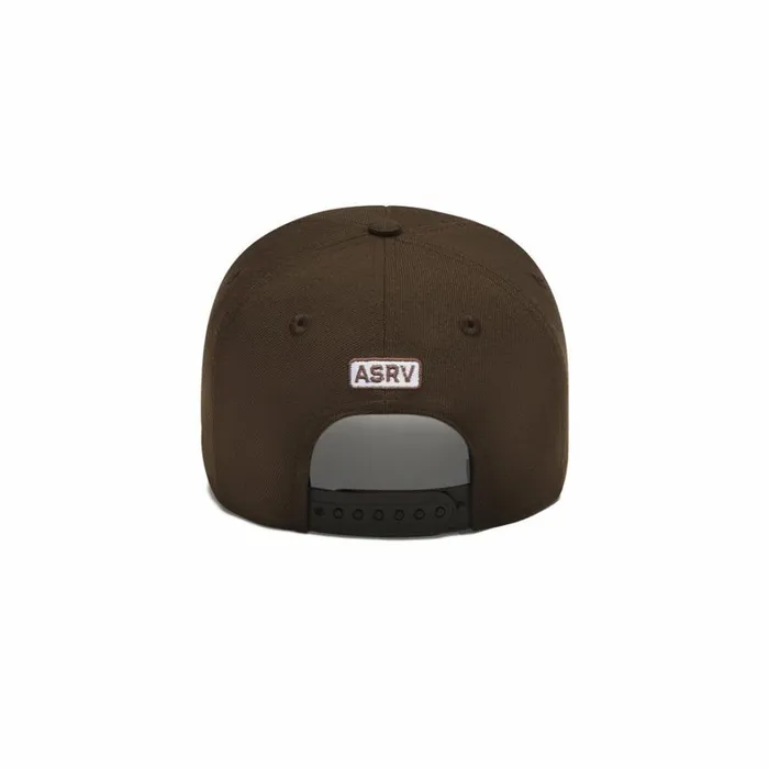 Hats and Headwear Men ASRV New Era 9Forty AFrame Hat Dark Earthwhite
