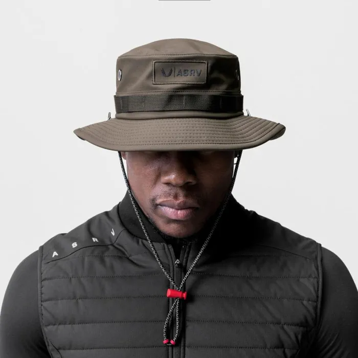 Hats and Headwear Men ASRV Waterproof Vented Boonie Hat Deep Taupe