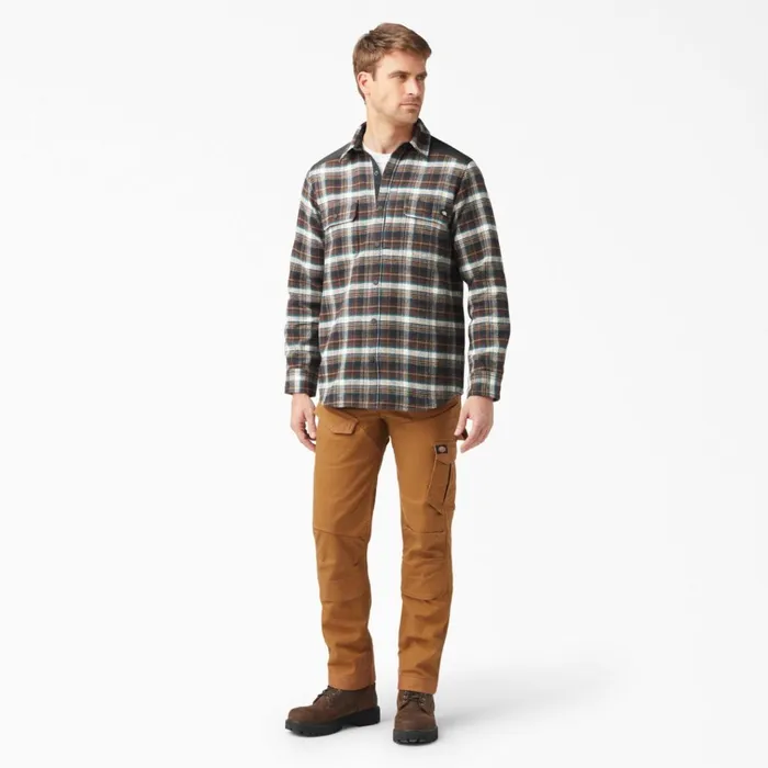 Heavyweight Brawny Flannel Shirt Chocolate Brown Plaid Chocolate Brown Plaid a1h Men Dickies Work Shirts Heavyweight Brawny Flannel Shirt Chocolate Brown Plaid Chocolate Brown Plaid a1h Men Dickies Work Shirts