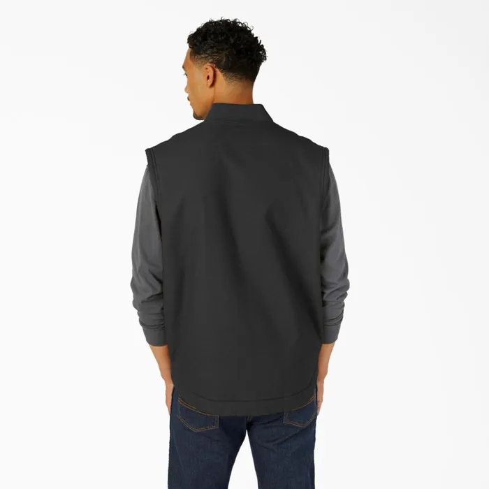 High Pile Fleece Lined Duck Vest Rinsed Black Rinsed Black rbk Men Dickies Vests High Pile Fleece Lined Duck Vest Rinsed Black Rinsed Black rbk Men Dickies Vests