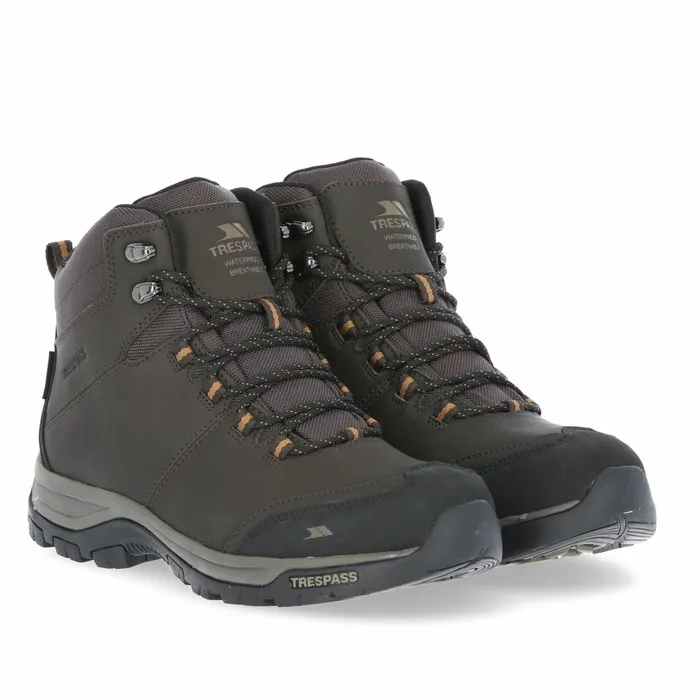 Hiram Waterproof Walking Boots Earth Men Trespass Walking Boots