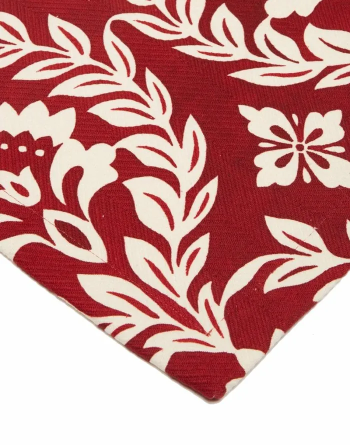 Homeware Placemats and Runners La Double J Herringbone Runner 50X160 Garland Bordeaux Homeware Placemats and Runners La Double J Herringbone Runner 50X160 Garland Bordeaux