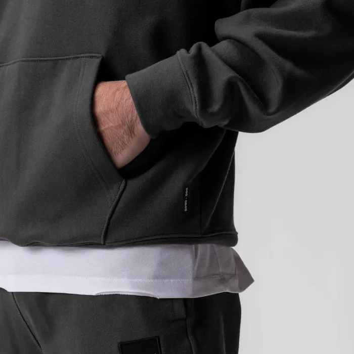 Hoodies and Sweatshirts Men ASRV TechTerry Hoodie Space Grey 034space Bracket034