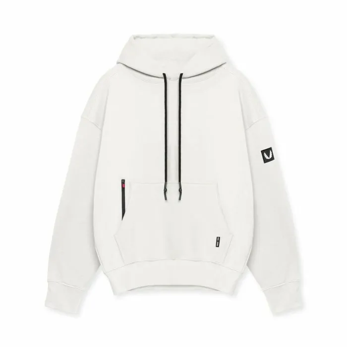 Hoodies and Sweatshirts Men ASRV TechTerry Weatherproof Hoodie Stone