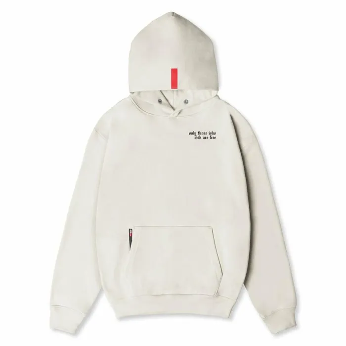 Hoodies and Sweatshirts Men ASRV TechTerry Zip Pocket Hoodie Stone 034brush Wingsasrv034
