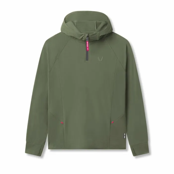 Hoodies and Sweatshirts Men ASRV Thermal Training Hoodie Olive