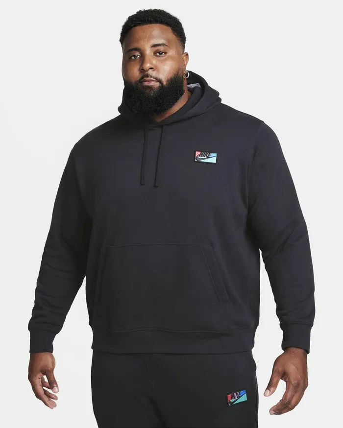 Hoodies And Sweatshirts Men Nike Club Fleece Blackblack