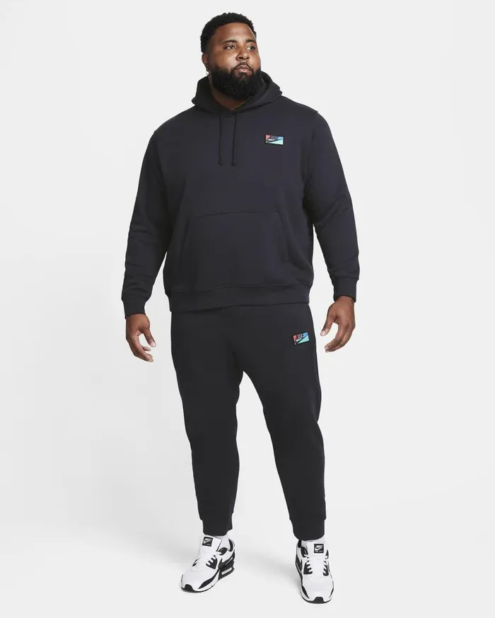 Hoodies And Sweatshirts Men Nike Club Fleece Blackblack