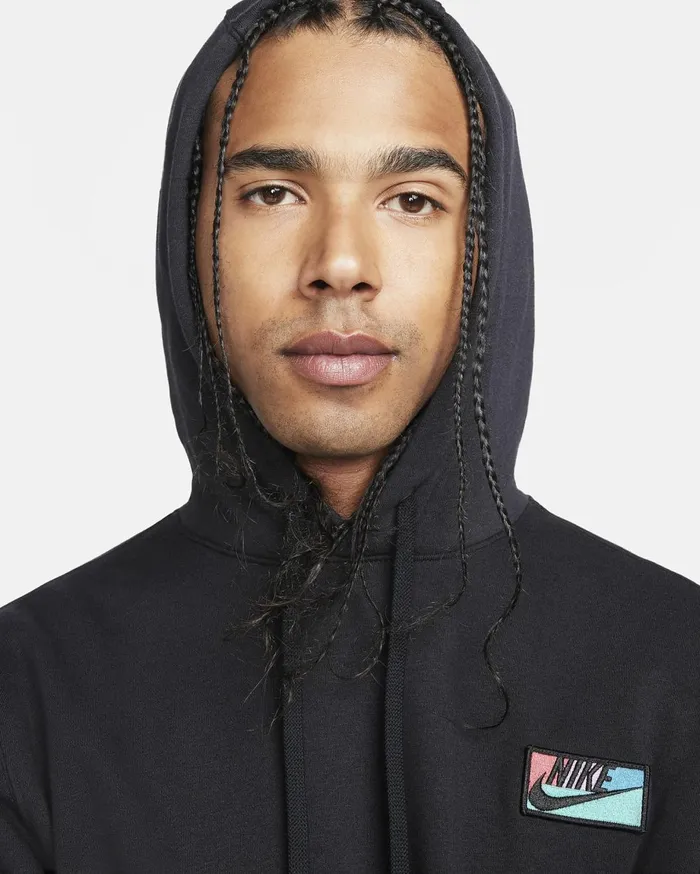 Hoodies And Sweatshirts Men Nike Club Fleece Blackblack