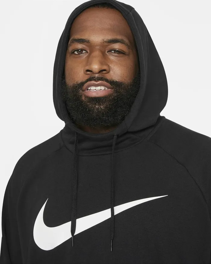 Hoodies And Sweatshirts Men Nike Dry Graphic Blackwhite