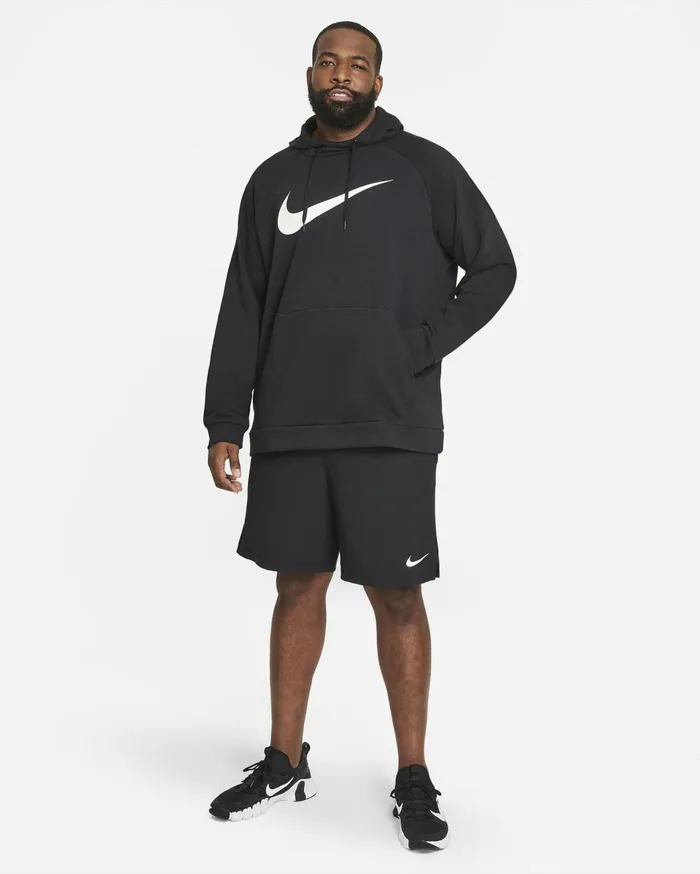 Hoodies And Sweatshirts Men Nike Dry Graphic Blackwhite