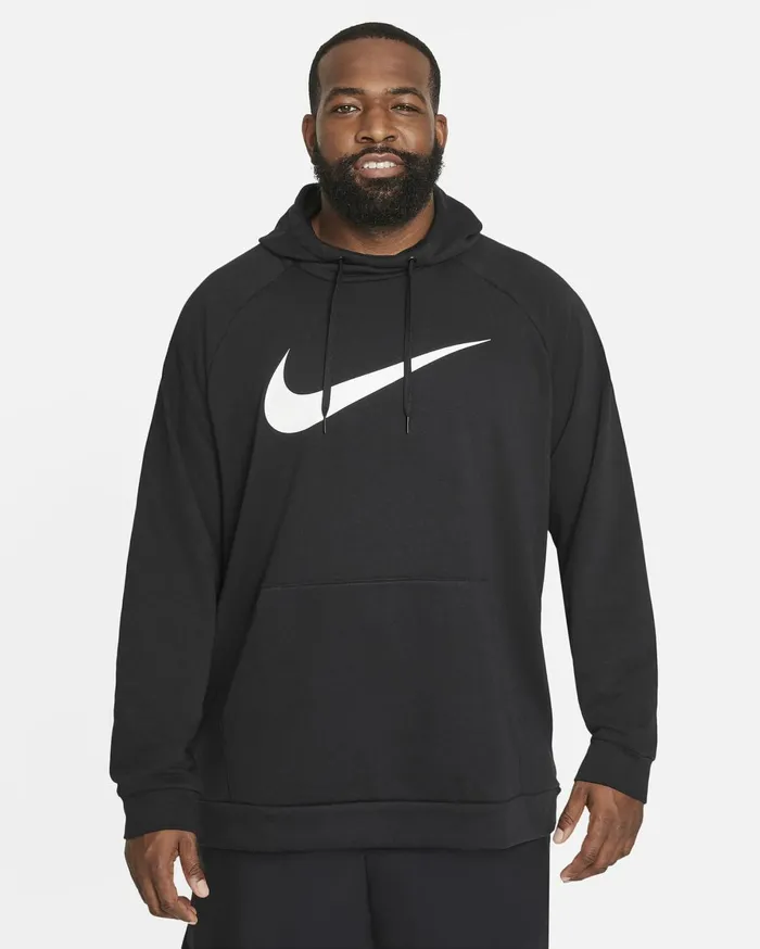 Hoodies And Sweatshirts Men Nike Dry Graphic Blackwhite