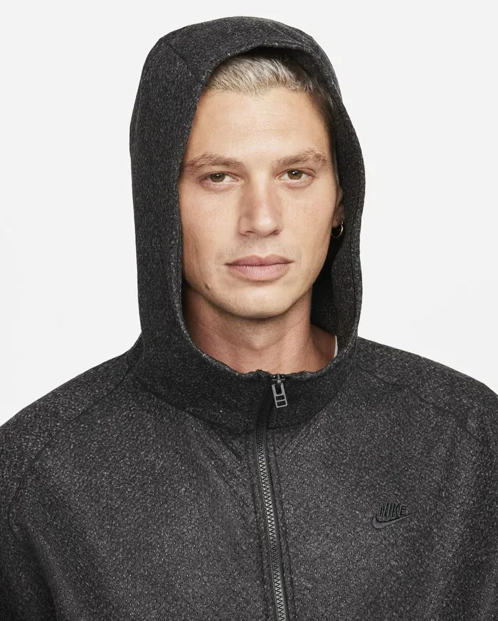 Hoodies And Sweatshirts Men Nike Forward Windrunner Hoodie Anthraciteblackblack