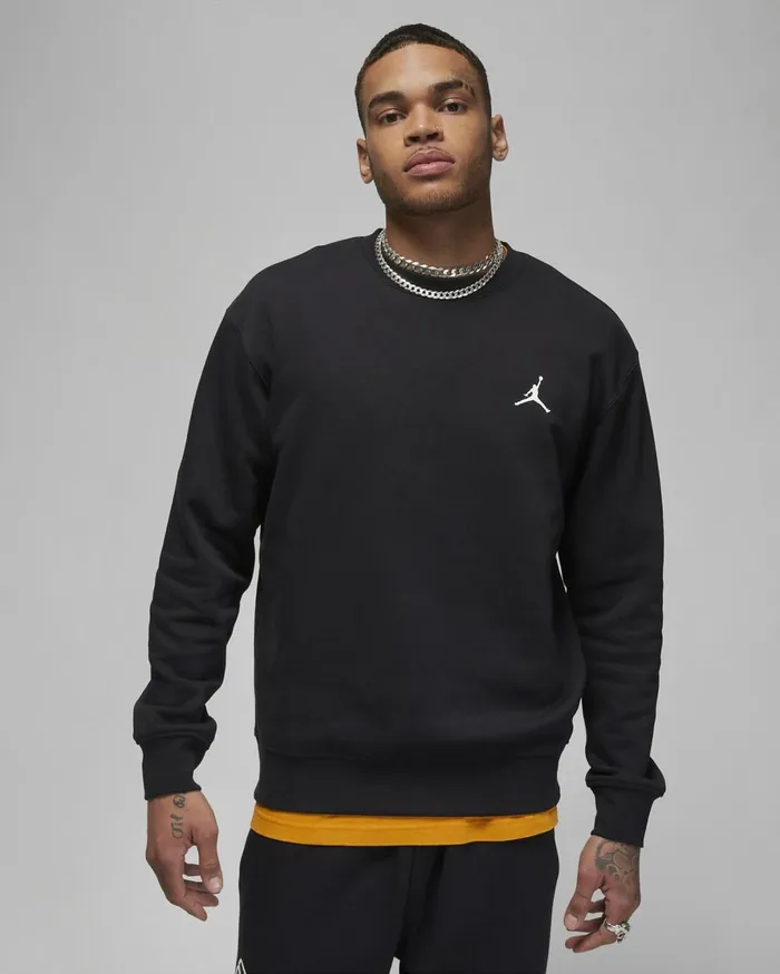 Hoodies And Sweatshirts Men Nike Jordan Flight MVP Blacksail