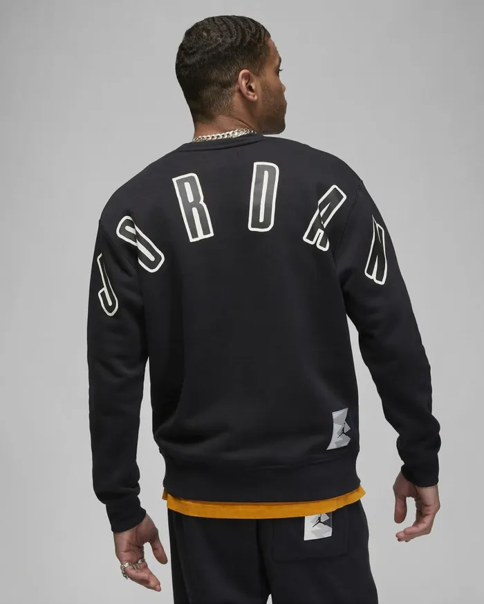 Hoodies And Sweatshirts Men Nike Jordan Flight MVP Blacksail