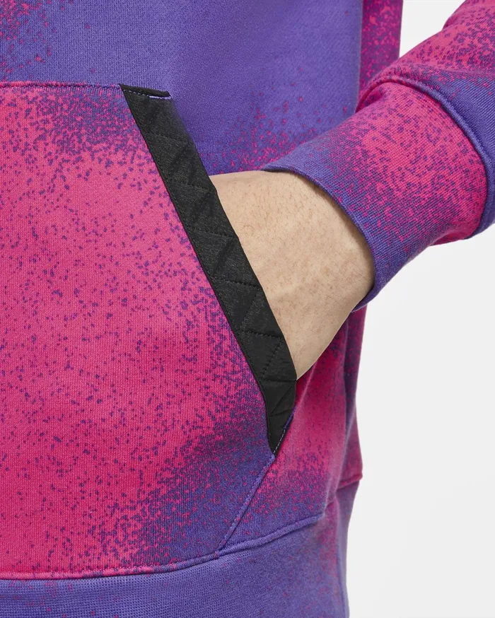Hoodies And Sweatshirts Men Nike Paris SaintGermain Psychic Purplehyper Pinkblack
