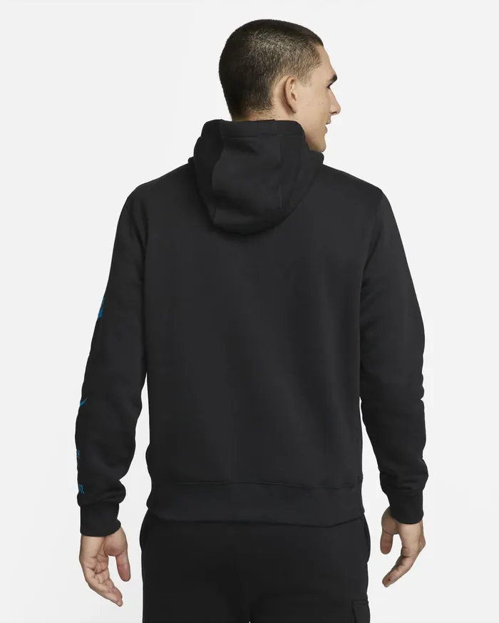 Hoodies And Sweatshirts Men Nike Sportswear Standard Issue Black